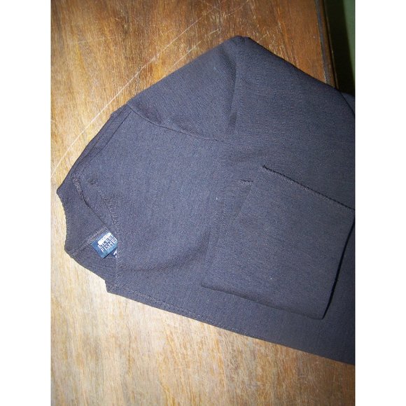 Eileen Fisher Sweater Brown M Wool Blend Stitching Vintage - Picture 7 of 9